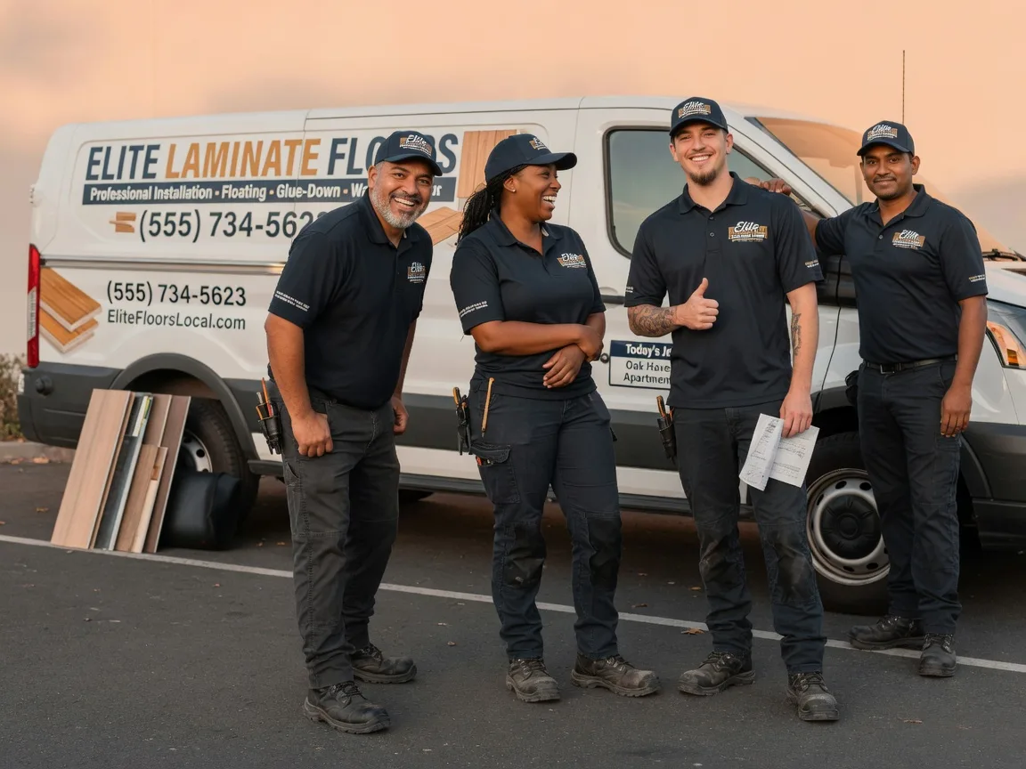 Laminate flooring installation company in Creola, OH